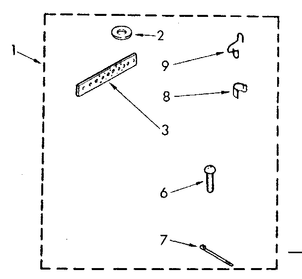 Kenmore 11082467310 miscellaneous parts diagram