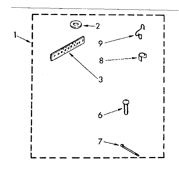 Kenmore 11082683730 miscellaneous parts diagram