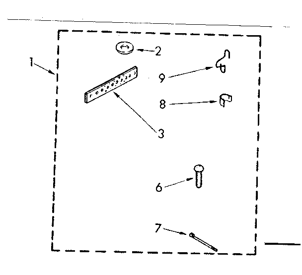 Kenmore 11082692640 miscellaneous parts diagram