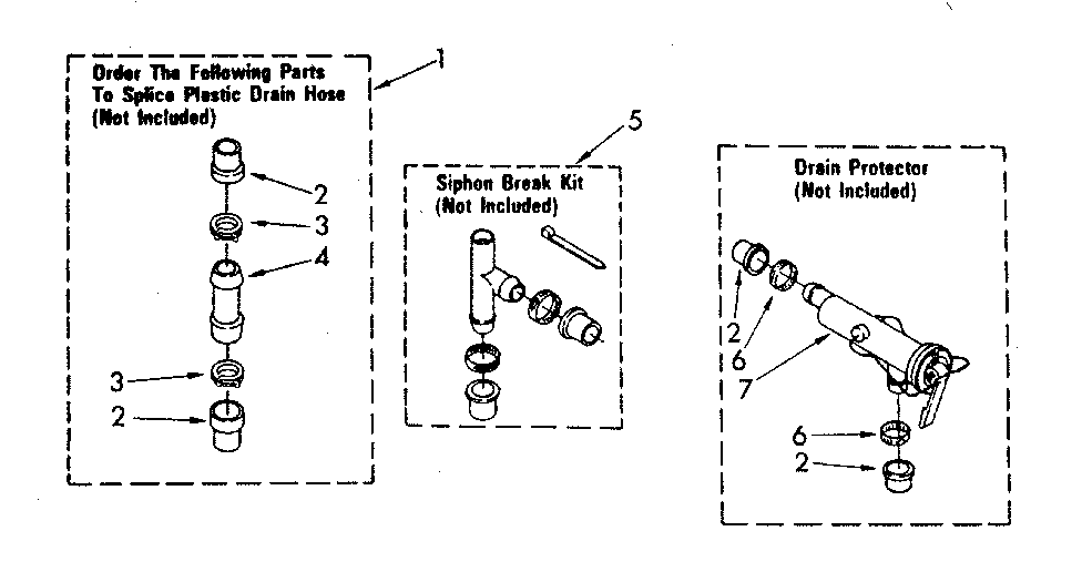 Kenmore 11082692640 water system parts diagram