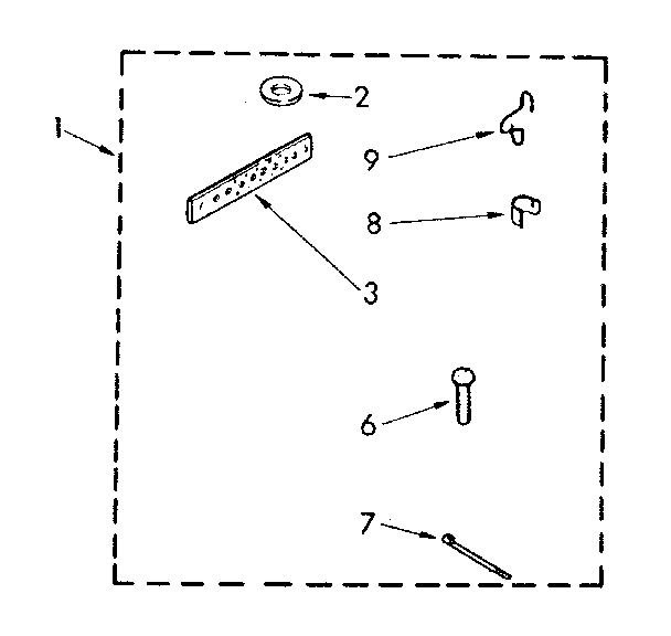 Kenmore 11082791620 miscellaneous parts diagram