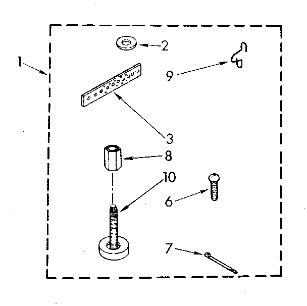 Kenmore 11082870300 miscellaneous parts diagram