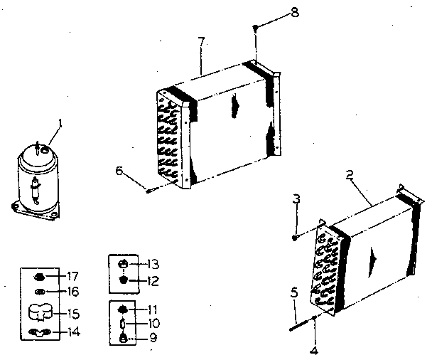Kenmore 2538754103 unit parts diagram