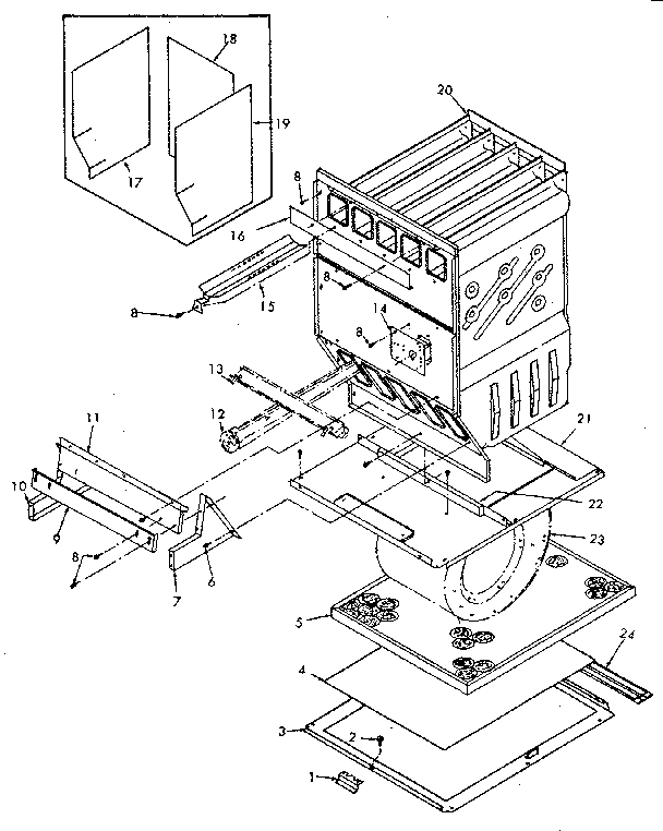 Kenmore 867775260 heat exchanger diagram