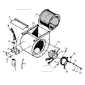 Kenmore 867775240 blower diagram