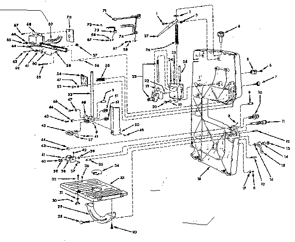 Craftsman 11324336 frame assembly diagram