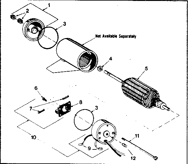 Craftsman 217593862 electric motor assembly diagram