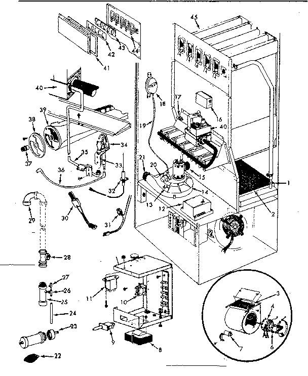 ICP NUGK125DK02 functional replacement parts/769451 diagram