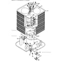 ICP CH3036QKA1 functional replacement parts/8004 diagram