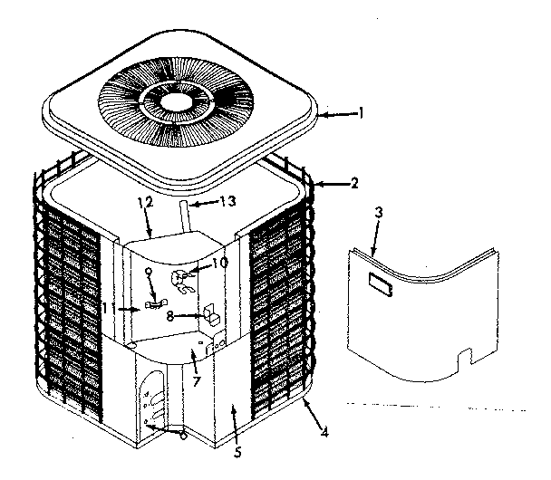 ICP CH3018QKA1 restrictor orifice diagram