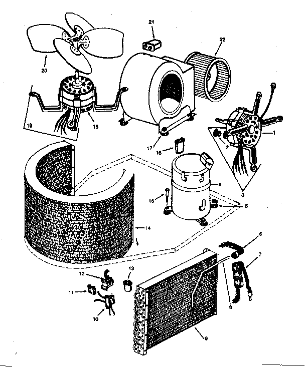 Kenmore 867819271 functional replacement parts diagram