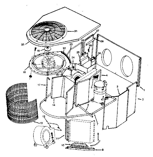 Kenmore 867819271 non-functional replacement parts diagram
