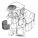 Kenmore 867819271 non-functional replacement parts diagram