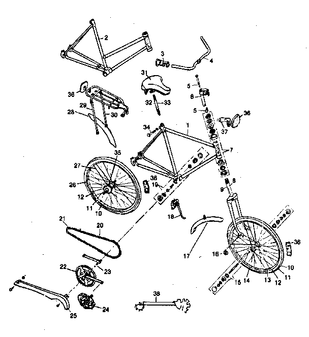 Sears 489451451 unit parts diagram