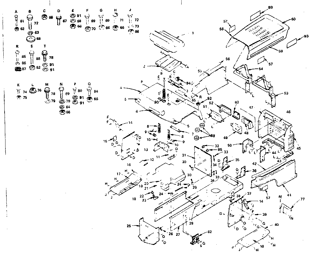 Craftsman 917254361 chassis and enclosures diagram