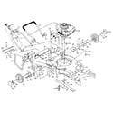 Craftsman 917378251 main frame diagram