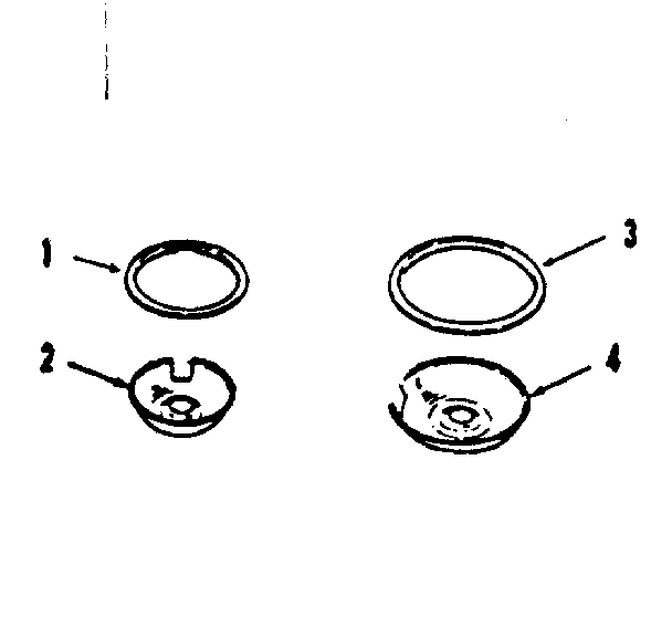 Kenmore 9119388710 optional porcelain pan and chrome ring kit no. 8068410 diagram