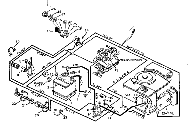 Craftsman 502255634 wiring diagram