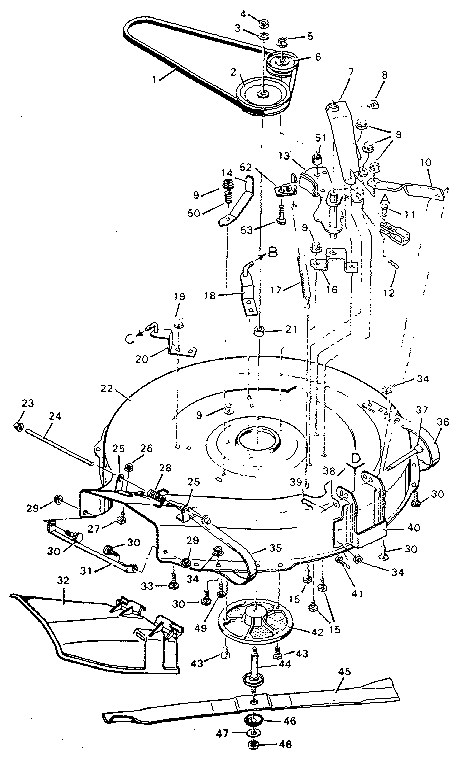Craftsman 502255654 bottom half diagram