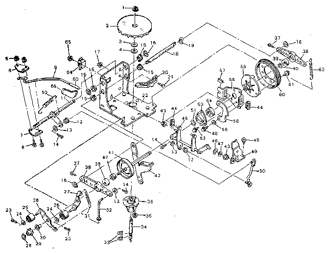 Craftsman 502255654 transmission diagram