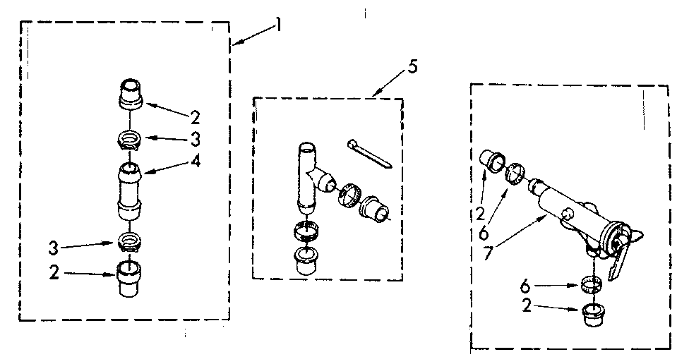 Kenmore 11082477110 water system parts diagram