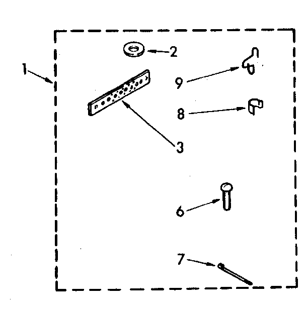 Kenmore 11082682120 miscellaneous parts diagram