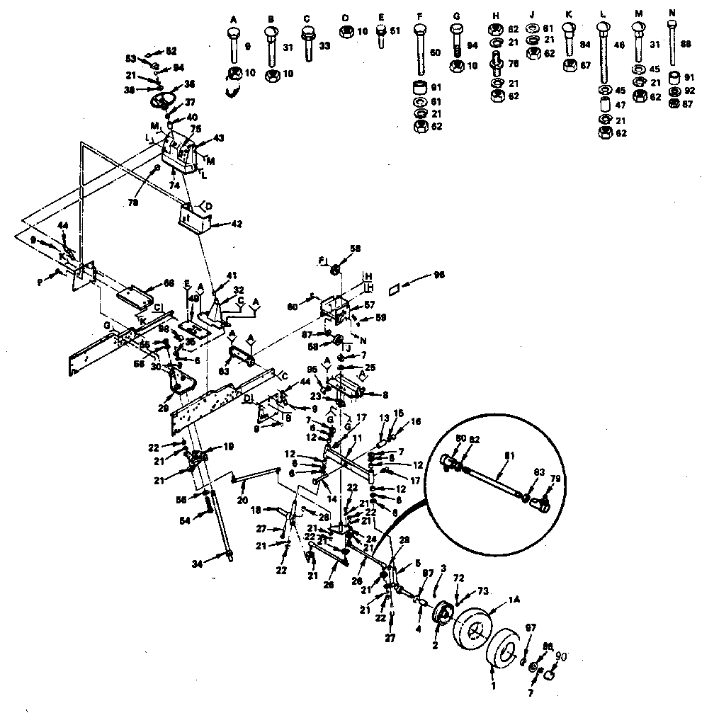 Craftsman 917255913 steering diagram