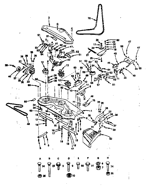 Craftsman 917255913 mower diagram