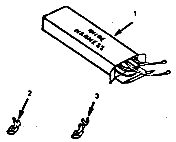 Kenmore 2784238894 wire harnesses and components diagram