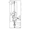 Kenmore 11081863300 brake and drive tube parts diagram