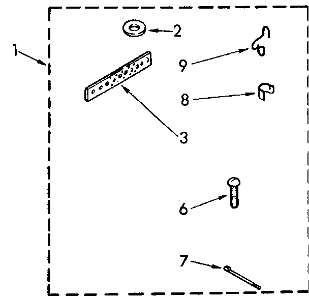 Kenmore 11082673320 miscellaneous parts diagram