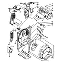 Kenmore 11086683610 bulkhead parts diagram