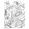 Kenmore 11087681810 cabinet parts diagram