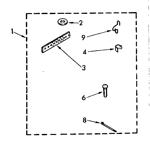 Kenmore 11082407820 miscellaneous parts diagram