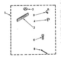 Kenmore 11082407820 miscellaneous parts diagram