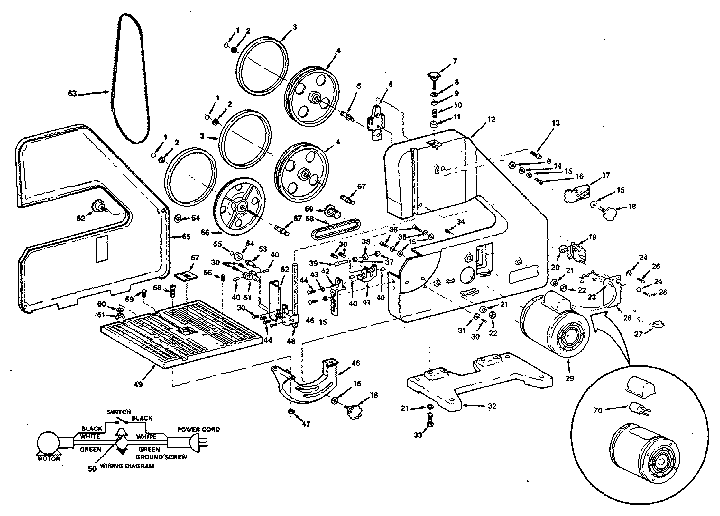 Craftsman 113244513 unit diagram