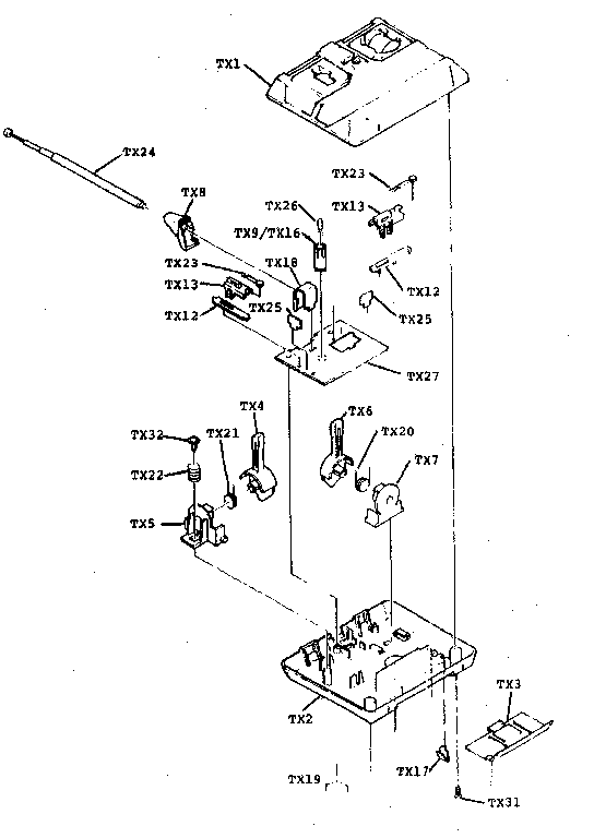 Nikko 14085/6 transmitter diagram
