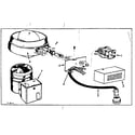ICP NUGF100DF01 accessory power vent damper kit diagram