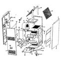 Kenmore 867762351 non-functional replacement parts diagram