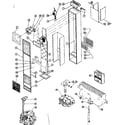Continental RFT35-ON furnace assembly and control assembly diagram