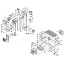 Continental RFD55-OP(R) furnace assembly and control assembly diagram