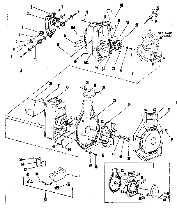 Craftsman 358796990 flywheel assembly diagram