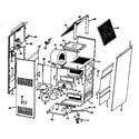ICP NDGE075NF02 non-functional replacement parts diagram