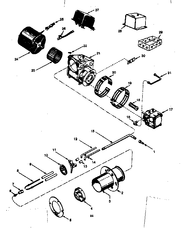 Kenmore 867741443 burner assembly diagram