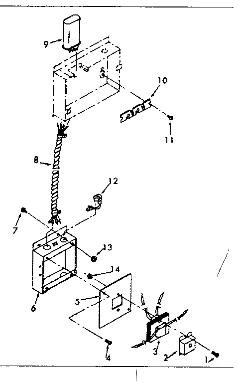 Kenmore 867776230 junction box diagram