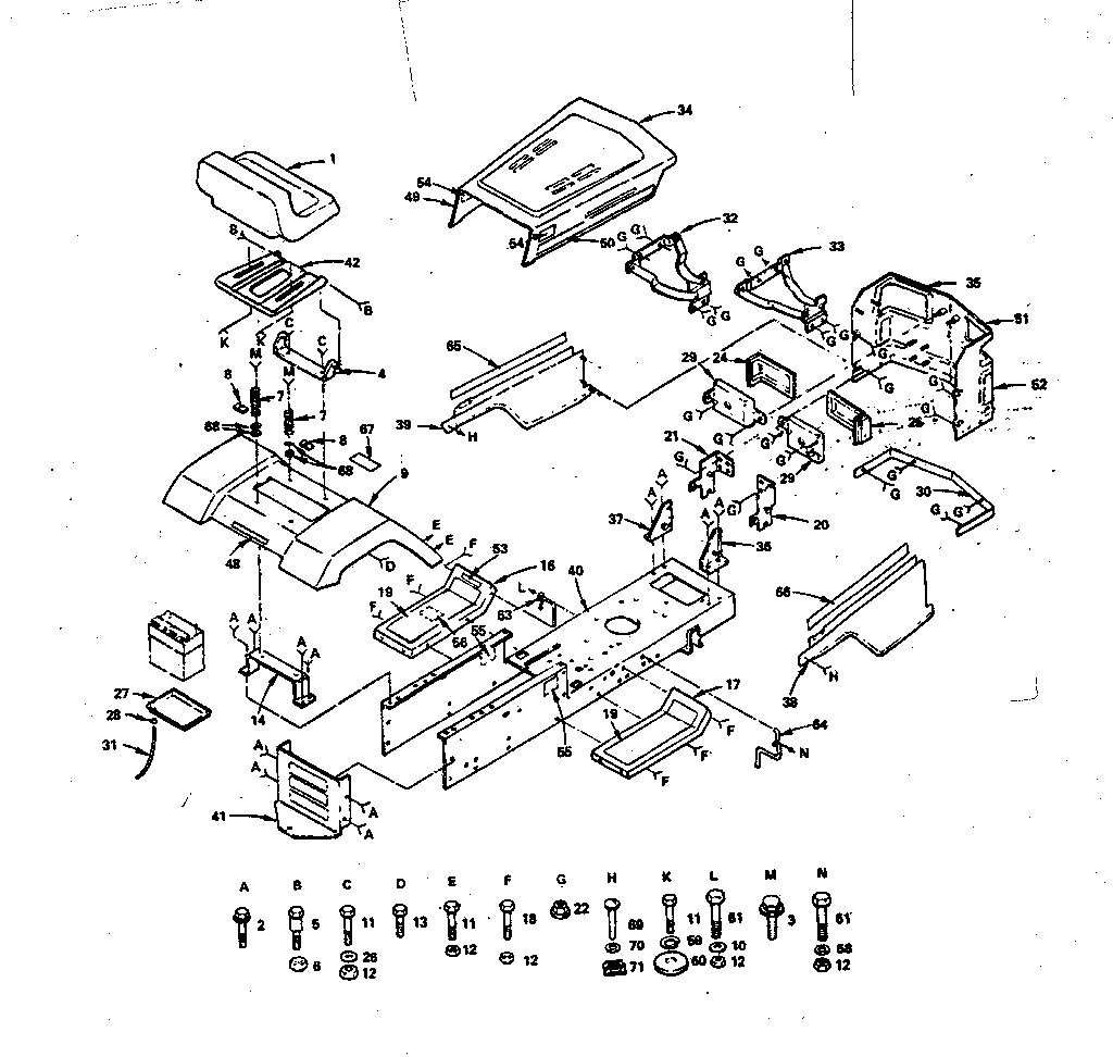 Craftsman 917254271 enclosure diagram