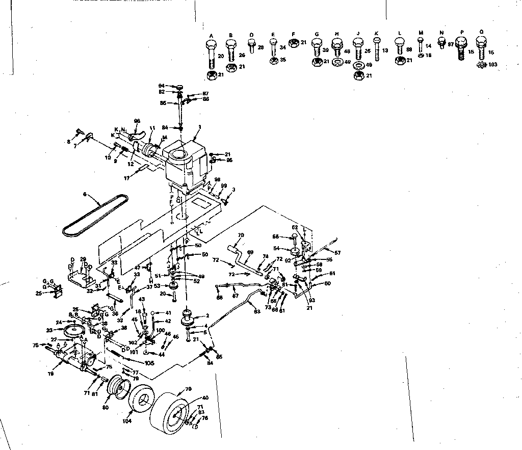 Craftsman 917254271 drive diagram