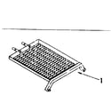 Kenmore 11086692710 dry rack parts diagram