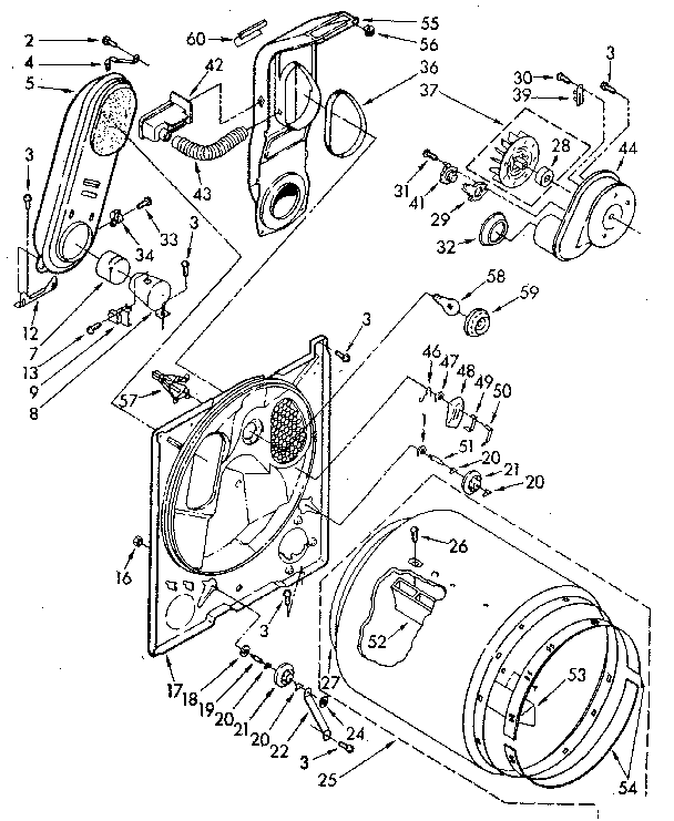Sears 11087682710 bulkhead parts diagram