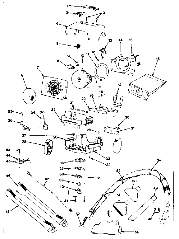Kenmore 1752731080 base assembly diagram